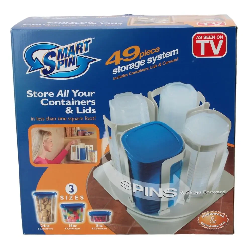 Smart Spin 49 piece Storage System